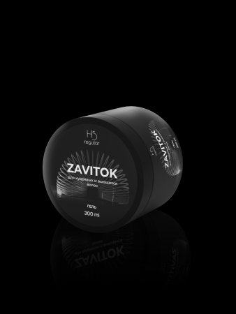 Гель для укладки вьющихся/кудрявых волос ZAVITOK 300 мл